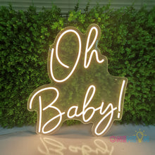 Load image into Gallery viewer, Oh Baby Neon Sign