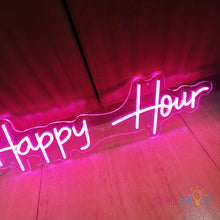 Load image into Gallery viewer, Happy Hour Neon Sign