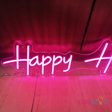 Load image into Gallery viewer, Happy Hour Neon Sign