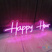 Load image into Gallery viewer, Happy Hour Neon Sign