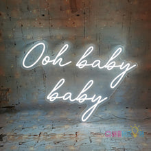 Load image into Gallery viewer, Ooh Baby Baby Neon Sign