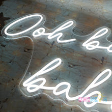 Load image into Gallery viewer, Ooh Baby Baby Neon Sign