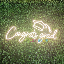 Load image into Gallery viewer, 2025 Graduation Gift Decorations Congrats Grad Neon Sign