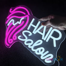 Load image into Gallery viewer, Hair Salon Neon Sign