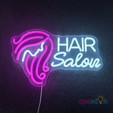Load image into Gallery viewer, Hair Salon Neon Sign