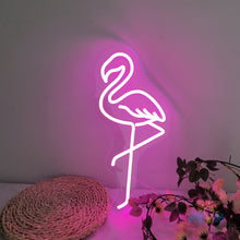 Load image into Gallery viewer, Flamingo Neon Sign
