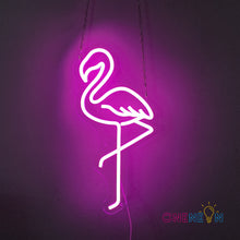Load image into Gallery viewer, Flamingo Neon Sign