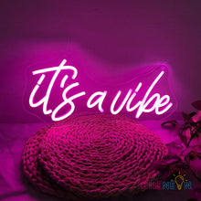 Load image into Gallery viewer, It's a Vibe Neon Sign