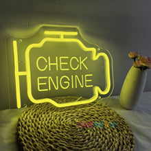 Load image into Gallery viewer, Check Engine Neon Sign