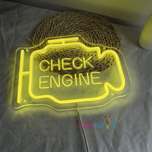 Load image into Gallery viewer, Check Engine Neon Sign