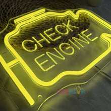 Load image into Gallery viewer, Check Engine Neon Sign