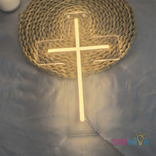 Load image into Gallery viewer, Cross Neon Sign