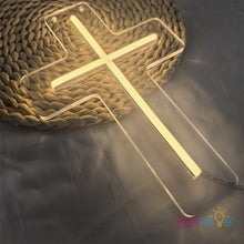 Load image into Gallery viewer, Cross Neon Sign
