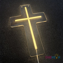 Load image into Gallery viewer, Cross Neon Sign