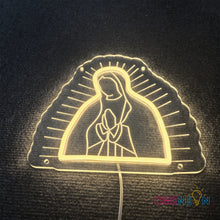 Load image into Gallery viewer, Virgin Mary Neon Sign