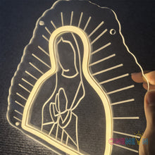 Load image into Gallery viewer, Virgin Mary Neon Sign