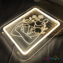 Load image into Gallery viewer, Mom and Baby Neon Sign
