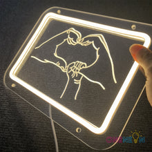 Load image into Gallery viewer, Family Souvenirs Neon Sign For New Birth Baby