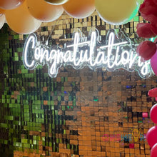 Load image into Gallery viewer, Congratulations Neon Sign