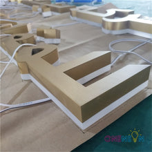 Load image into Gallery viewer, Custom Arabic Backlit Letter Signage