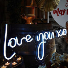 Load image into Gallery viewer, Love You Xo Neon Sign