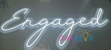 Load image into Gallery viewer, Engaged Neon Sign