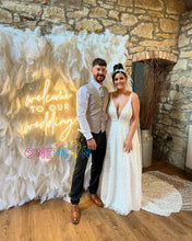 Load image into Gallery viewer, Welcome to Our Wedding Neon Sign