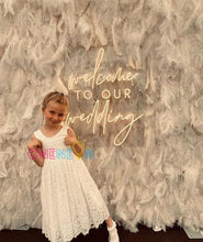 Load image into Gallery viewer, Welcome to Our Wedding Neon Sign
