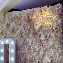 Load image into Gallery viewer, Talk Thirty to Me Neon Sign