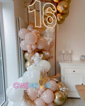 Load image into Gallery viewer, Neon Sign Number For Event Decor Warm white