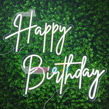 Load image into Gallery viewer, Happy Birthday Neon Sign( 3 designs)