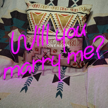 Load image into Gallery viewer, Will You Marry Me Neon Sign