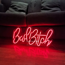 Load image into Gallery viewer, Bad Bitch Neon Sign