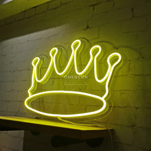 Load image into Gallery viewer, Crown Neon Sign