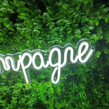 Load image into Gallery viewer, Champagne Neon Sign