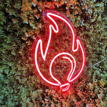 Load image into Gallery viewer, Fire Flame Neon Sign