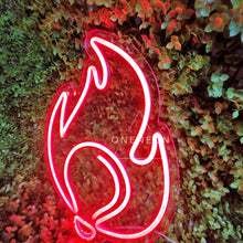 Load image into Gallery viewer, Fire Flame Neon Sign