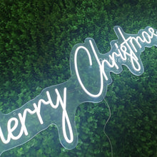 Load image into Gallery viewer, Merry Christmas Neon Sign