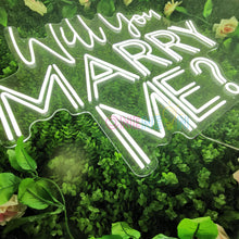 Load image into Gallery viewer, Will You Marry Me Neon Sign