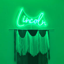 Load image into Gallery viewer, Customized LED Light Neon Sign Customizable Night Lights for Room Bedroom Art Decorations
