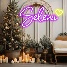 Load image into Gallery viewer, Custom Neon Sign, Wedding Decor, Personalized Neon Signs for Wall Decor Christmas Gift for Kids
