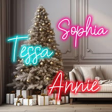 Load image into Gallery viewer, Customized LED Light Neon Sign Customizable Night Lights for Room Bedroom Art Decorations
