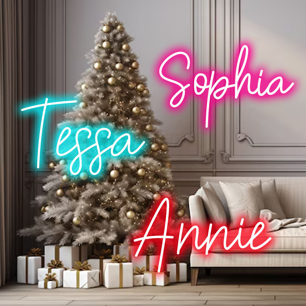 Customized LED Light Neon Sign Customizable Night Lights for Room Bedroom Art Decorations