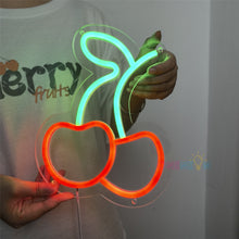 Load image into Gallery viewer, Cherry Neon Sign
