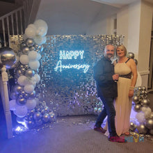 Load image into Gallery viewer, Happy Anniversary Neon Sign
