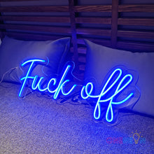 Load image into Gallery viewer, Fuck Off Neon Sign
