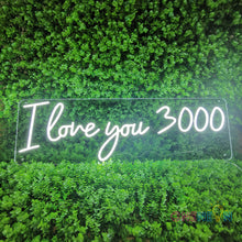 Load image into Gallery viewer, I Love You 3000 Neon Sign
