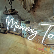 Load image into Gallery viewer, Mummy To Be Neon Sign
