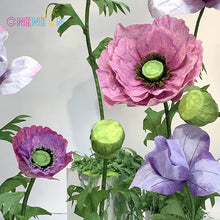 Load image into Gallery viewer, Giant Poppy Paper Art Flower
