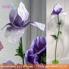 Load image into Gallery viewer, Giant Poppy Paper Art Flower
